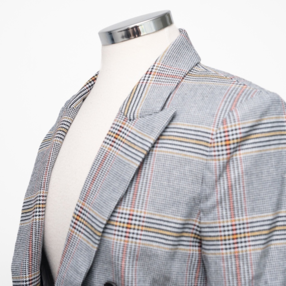 Veronica Beard. Miller Plaid Dickey Jacket. - Picture 11 of 16
